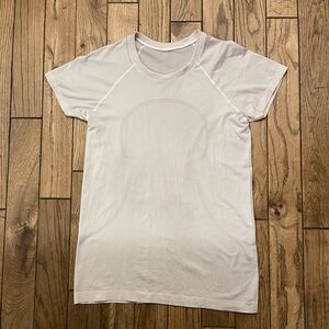Lululemon Swiftly Tech Short Sleeve Shirt CRUSH THE DISTANCE Women's Size 10